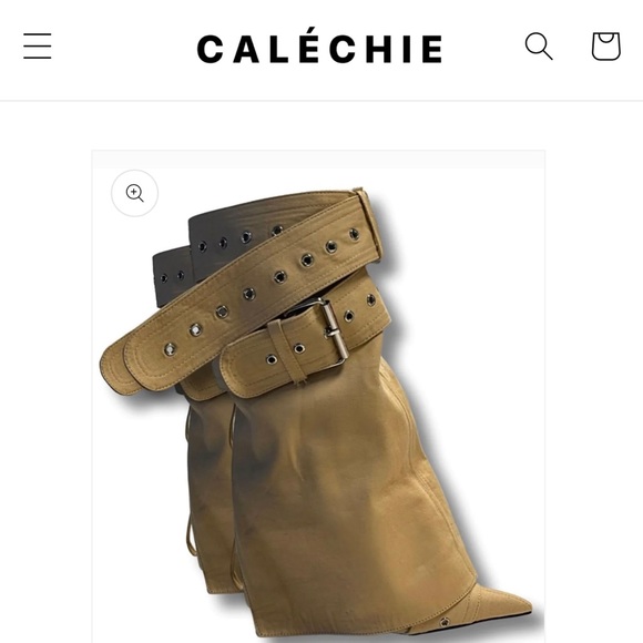 Statement boot kyre Desert convertible boot. NEVER WORN only tried on 1x - Picture 1 of 4